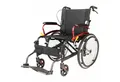 Produktbild: Antar Rollstuhl Antar AT52324 Faltrollstuhl Aluminium bis 100 kg, faltbarer Aluminiumrahmen, Schnellverschlussräder, mit Sicherheitsgurt