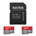 Produktbild: SanDisk 2 Speicherkarten microSDXC Ultra 64 GB