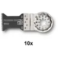Produktbild: Fein Multimaster Multitalent 10er Pack E-Cut Precision Sägeblatt 35x50mm SL