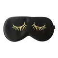 Produktbild: Schlafmaske aus Seide mit verstellbarem Band, bequem und super weich, Augenma...