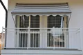 Produktbild: ANGERER Freizeitmöbel GmbH Klemmmarkise grau gestreift 300 cm Markise Balkon