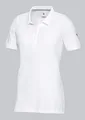 Produktbild: BP 1716-230-0021-L Frauen-Poloshirt, 1/2 Ärmel, Polokragen mit Knopfleiste, 66 cm, 195,00 g/m² Baumwolle mit Stretch, weiß, L