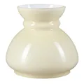 Produktbild: Lampenglas Ø 111mm Petroleumlampe mit Ringauflage Beige Opalglas glänzend Ersatzglas
