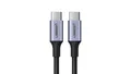 Produktbild: Kabel Ugreen US316 70428 USB-C - USB-C PD QC FCP 100W 5A 480Mb/s 1.5m - szary