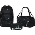 Produktbild: Satch Schulrucksack-Set PACK Ninja Matrix 3-teilig, Kollektion 2025 - Schwarz