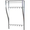 Produktbild: möbel direkt online Wandgarderobe Larissa alufarben