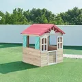 Produktbild: Kinderspielhaus Lulä Spielhütte 130x115x101 cm Holz [casa.pro]