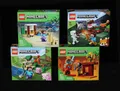 Produktbild: LEGO® Minecraft 21251 + 21162 + 21266 + 21177 - 4-ER SET - NEU & OVP