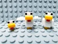 Produktbild: Lego Minecraft Figuren HÜHNER / CHICKEN Sammelfiguren 21140 21174 21177