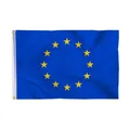 Produktbild: Europa Flagge 90X150 Fahne Hissflagge Freundschaft Europaflagge Europafahne Ösen