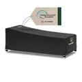 Produktbild: Awnic gartenliege Abdeckung wasserdicht, schutzhülle für sonnenliege Winterfest, abdeckhaube liegen, liegestuhl Auflage, gartenmöbel abdeckplane 200x75x40/70cm