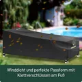 Produktbild: Wasserdichter Sonnenliegenbezug | Klettverschluss | 200x75x40cm Abdeckplane