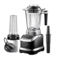 Produktbild: Standmixer 1800W Mixer 1.85L Bechermixer To Go Becher Smoothie Maker Schwarz