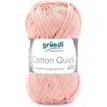 Produktbild: Wolle Cotton Quick 50 g uni apricot Handarbeit - Gründl