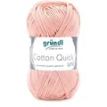 Produktbild: Wolle Cotton Quick 50 G Uni Apricot Handarbeit - Gründl