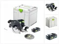 Produktbild: Festool HKC 55 EB-Basic Akku Handkreissäge 18 V 576163 + 1x Akku 4,0 Ah