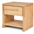 Produktbild: Bubema Nachttisch – aus massiver Buche mit einer Schublade