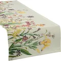 Produktbild: Sander Tischläufer Flowery Gobelin Natur-bunt Größe 32x96 cm