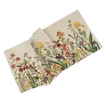 Produktbild: SANDER Flowery Gobelin-Tischläufer Läufer Tischband Blumen Frühling 32x96 cm