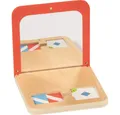 Produktbild: goki Lernspielzeug Lernspiel Symmetriespiel Geometrie Spiegelspiel Kinder ab 5 Jahre, Lernspiel zur Förderung von Symmetrieverständnis