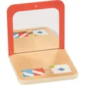 Produktbild: goki Symmetriespiel Spiegelmagie Holzspielzeug 26-teilig, für Kinder ab 5 Jahren