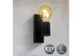 Produktbild: B.K.Licht Deckenleuchte Deckenlampe Vintage 60W E27 Schwenkbar - BKL1338, ohne Leuchtmittel, Retro 3-flammig Schwarz-Matt Büro Wohnzimmer Esszimmer
