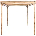 Produktbild: vidaXL Pergola Bambus 170×170×220 cm - Braun