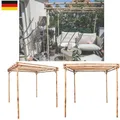 Produktbild: Pergola Bambus Gartenpergola Holzpergola Spalier Pavillon Rankhilfe Terrasse Neu