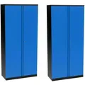 Produktbild: Güde - Werkzeugschrank 85x40x185cm 2x Werkstattschrank Metallschrank Aktenschrank