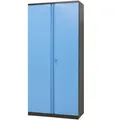 Produktbild: Metallschrank Werkzeug Schrank Lagerschrank Büroschrank 185x85x40cm Blau