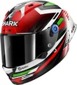 Produktbild: SHARK HELMETS Motorradhelm SHARK AERON GP FIM FIRSTLAP Carbon, Red Green DRG, Gr. M