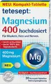 Produktbild: tetesept Magnesium 400 mg hochdosiert für Muskeln Herz Nerven 30 St PZN 15629057
