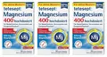 Produktbild: tetesept Magnesium 400 Hochdosiert (Packung mit 3)