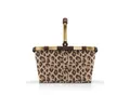 Produktbild: Reisenthel Einkaufskorb Leo Macchiato , Braun, Schwarz , Textil , 22 L , quadratisch , 49x29x28 cm , Freizeit, Koffer & Taschen, Einkaufskörbe