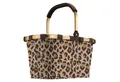 Produktbild: REISENTHEL® Einkaufskorb carrybag frame leo macchiato, recyceltes Polyestergewebe - schnell flach zusammenlegbar