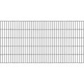 Produktbild: Doppelstab-gittermatte, Verz.anthr, Bxh2000x1000mm, Draht-ø6/5/6, Masche50x200mm - Alberts