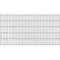 Produktbild: Doppelstab-gittermatte, Verz.anthr, Bxh2000x1000mm, Draht-ø6/5/6, Masche50x200mm - Alberts