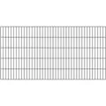 Produktbild: Doppelstab-gittermatte, Verz.anthr, Bxh2000x1000mm, Draht-ø6/5/6, Masche50x200mm - Alberts