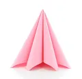 Produktbild: Mank Airlaid Servietten 40x40 cm Premium Einweg-Serviette textilähnlich und saugstark perfekt für Hochzeit & Partys 50 Stück Rosa