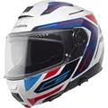 Produktbild: Schuberth C5 Omega Helm, weiss-rot-blau, Größe M für Männer