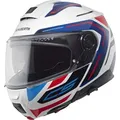 Produktbild: Schuberth C5 Omega Helm, weiß/rot/blau, M (57)