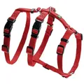 Produktbild: Hunter Tierbedarf Hunde-Sicherheitsgeschirr Panikgeschirr Vario Rapid rot rot Größe: M / Breite: 2,0 cm Halsumfang: 36 - 51 cm / Bauchumfang: 48 - 70 cm