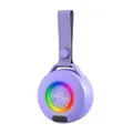 Produktbild: Tragbare Bluetooth-Lautsprecher Celly LIGHTBEATVL Violett 5 W