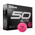 Produktbild: Wilson Unisex-Erwachsene Fifty Elite Golfbälle, Pink