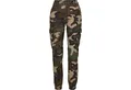 Produktbild: URBAN CLASSICS Cargohose Damen Ladies High Waist Camo Cargo Pants