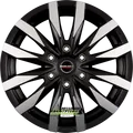 Produktbild: Borbet CW6 black polished matt 7.5x18 ET47 - LK6/130 ML84.1 Felge Alu