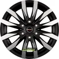 Produktbild: 4x Borbet CW6 black polished matt 7.5x18 ET47 - LK6/130 ML84.1 Felge Alu