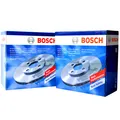 Produktbild: 2x BOSCH 0986479A86 Bremsscheibe Vorne für RENAULT DACIA SMART LADA