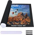 Produktbild: Puzzleunterlage Rollmatte für 1500 2000 3000 Teile, rutschfest 66x116cm