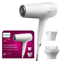 Produktbild: Philips Haartrockner 5000 Series ThermoShield Ionisierungsfunktion 2100W Weiß